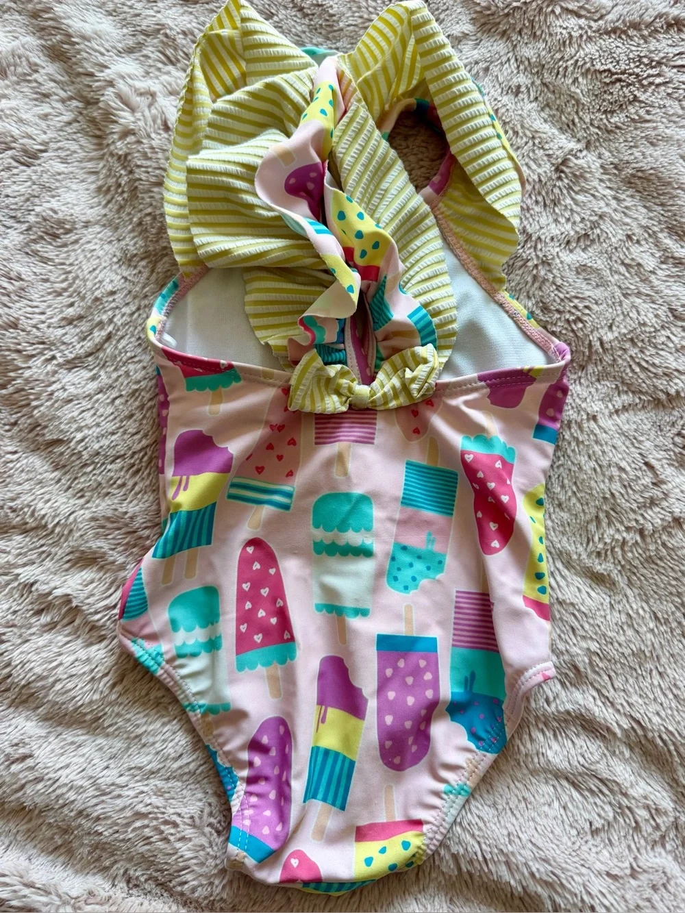 Ruffle Butts Popsicle Print One-Piece Swimsuit